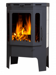 Печь-камин ЭкоКамин Бавария &quot;Призматик&quot; пристенно-угловой