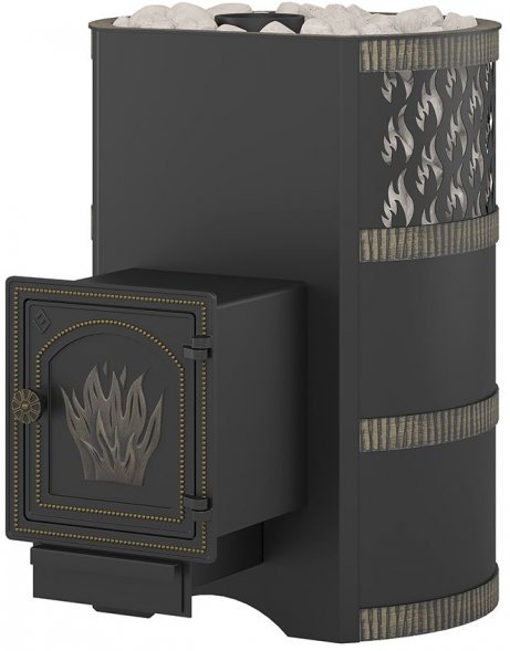 Печь для бани Везувий Лава 22 (ДТ-4) 2022