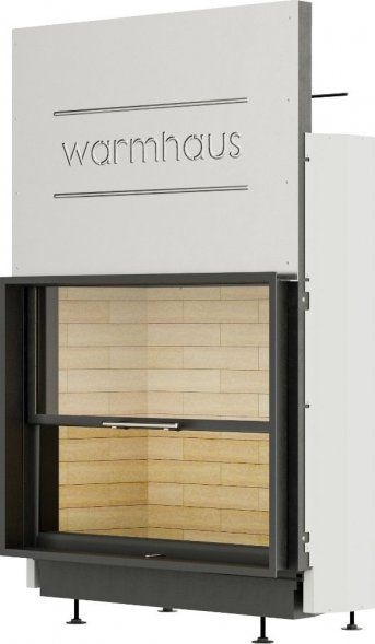 Каминная топка прямая Warmhaus FLAT 120/80h