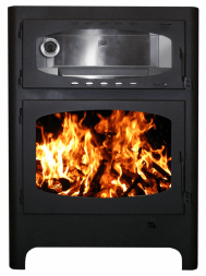 Печь-камин ЭкоКамин Бавария &quot;Эко&quot; с духовкой и плитой