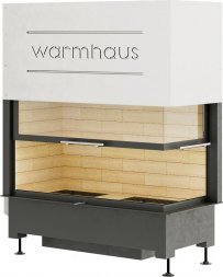 Каминная топка прямая Warmhaus KANT R 100/57h