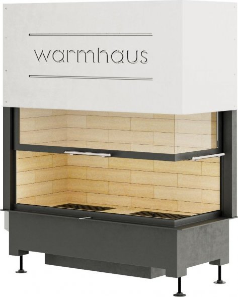 Каминная топка прямая Warmhaus KANT R 100/57h
