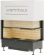 Каминная топка прямая Warmhaus KANT R 100/57h