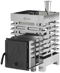 Дровяная печь для бани ASTON 12 INOX