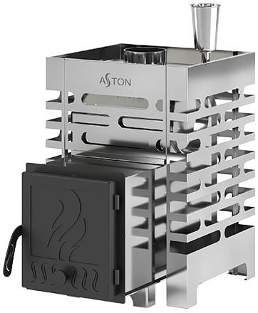 Дровяная печь для бани ASTON 12 INOX