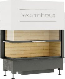 Каминная топка прямая Warmhaus KANT L 100/57h