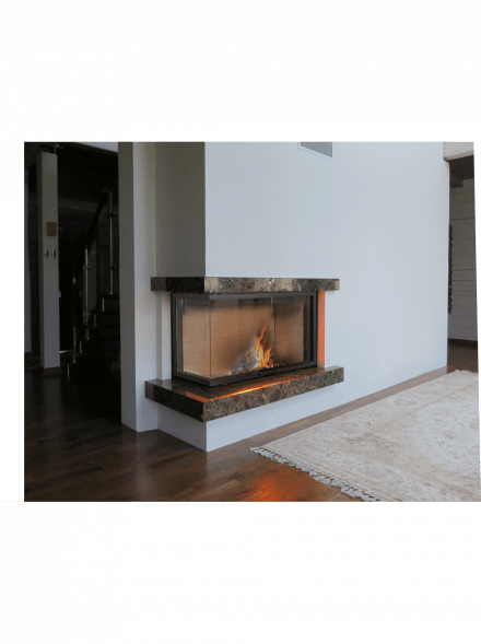 Каминная топка Экокамин Дельта 1000L