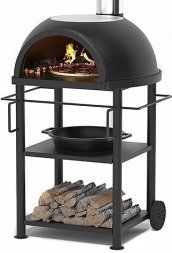 Садовая чугунная печь Везувий LEGENDA GARDEN (с чугунным основанием) на подставке