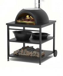 Садовая чугунная печь Везувий LEGENDA GARDEN (с основанием из немецкого шамота